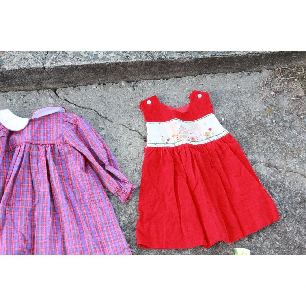 Huge Lot 26 pcs Girls Clothing 18M Outfits Dresses Play Photoshoot Sleep Overall